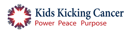 kids kicking cancer logo